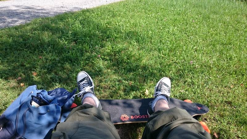 Boosted electric longboard