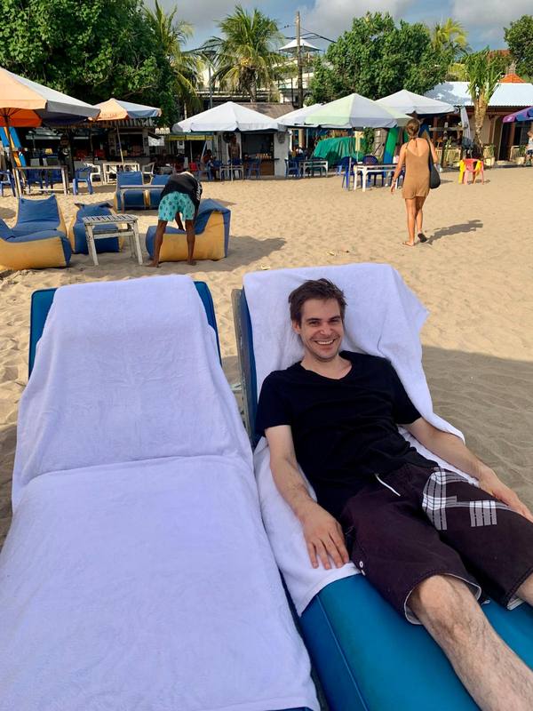 Bali beach