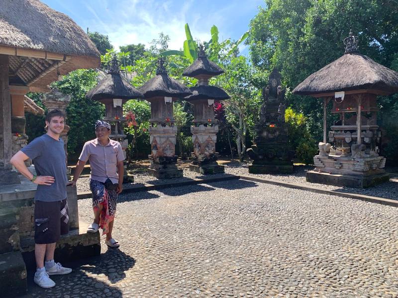 Travelling through Bali