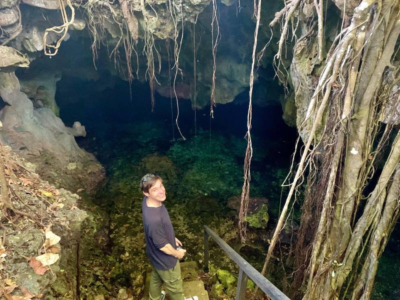 Cave exploration Bali